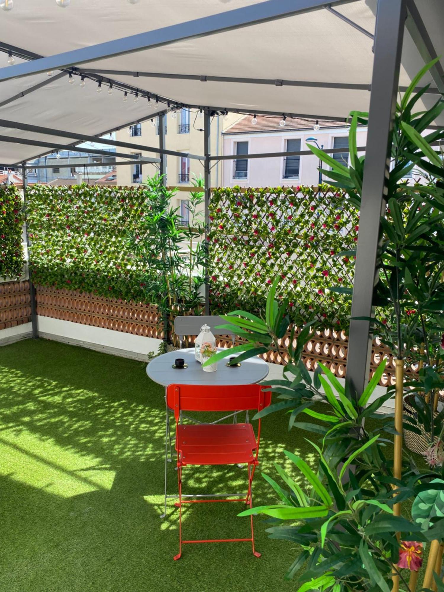 Ferienwohnung Paris-Eiffel, Bienvenue -Terrasse -Netflix Pantin Exterior foto